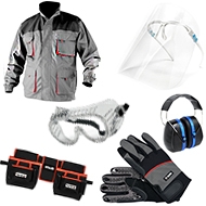 PROTECTIVE EQUIPMENT AND WORK CLOTHING