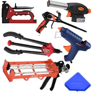 TOOLS FOR SEALING / ADHESIVE / SOLDERING / RIVETS AND ETC.