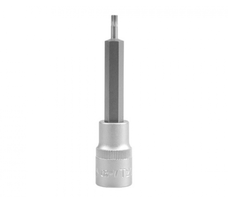 Головка-вставка "TORX" 1/2" 100мм Т20 (YT-0434)