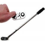 Terkšlinis raktas vartoma galvute 360° laipsnių, 1/2", 635 mm - 328