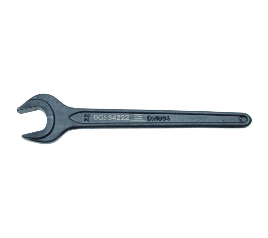 Single Open End Spanner, 22 mm (34222B)