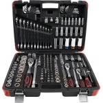 Socket Set | 6.3 mm (1/4") / 10 mm (3/8") / 12.5 mm (1/2") Drive | 176 pcs. (15217)