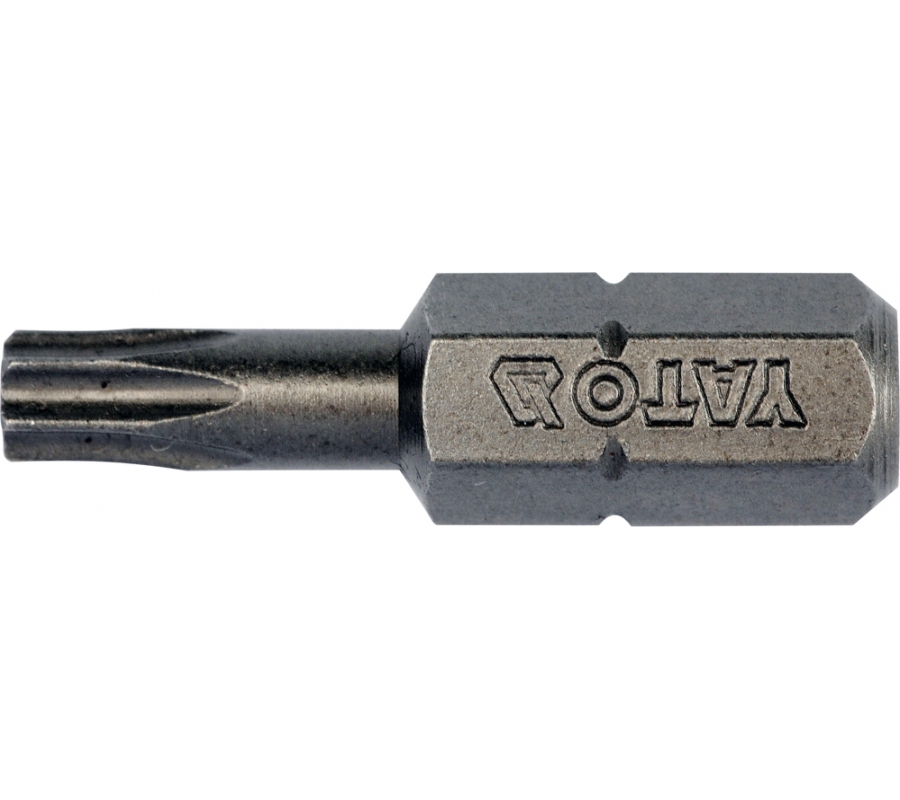 Вставка (бита) торцевая TORX 1/4"X25мм Т20-10шт (YT-78143)