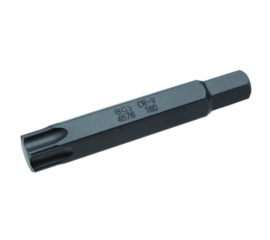 Бит | длина 75 мм | 14-мм привод | T-Star (для Torx) T60 (4576)