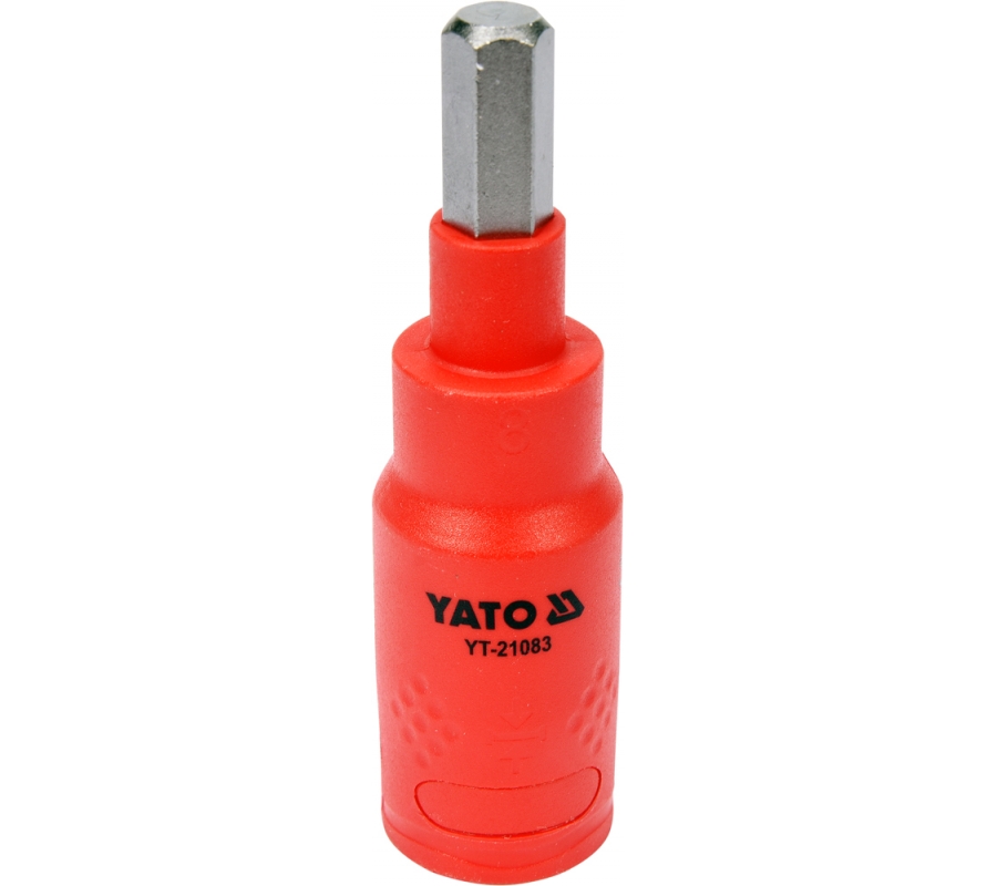 Насадка диэлектр. HEX 8X75мм 3/8" VDE (YT-21083)