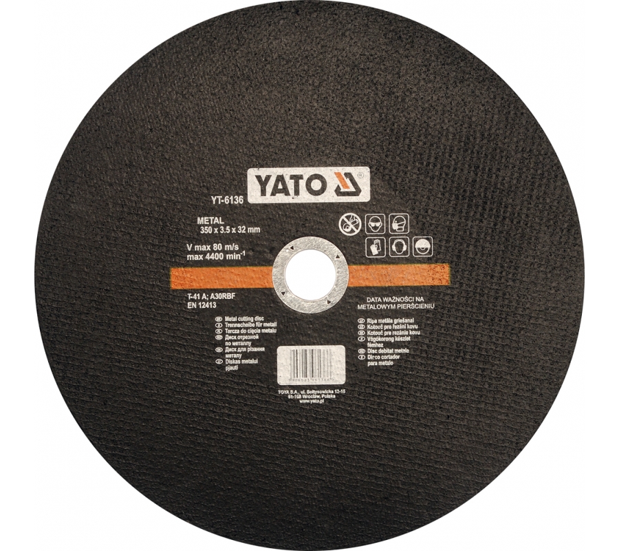 METAL CUTTING DISC 350x3,5x32 (YT-6136)