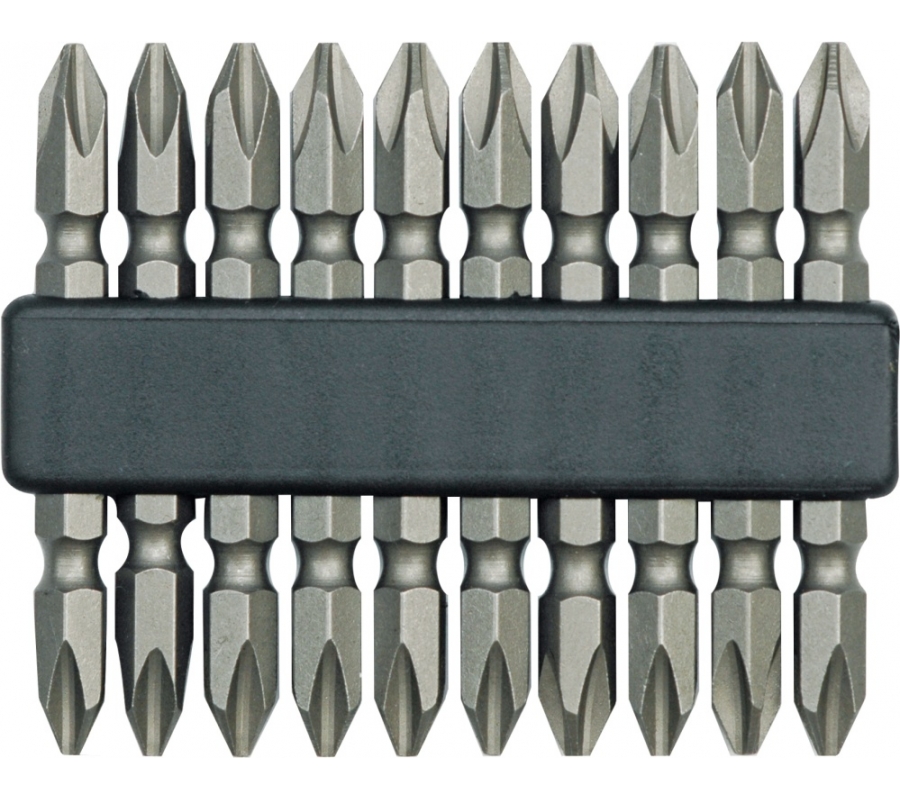 SCREWDRIVER BITS 10PCS PH2x60 DWUSTR (65700V)