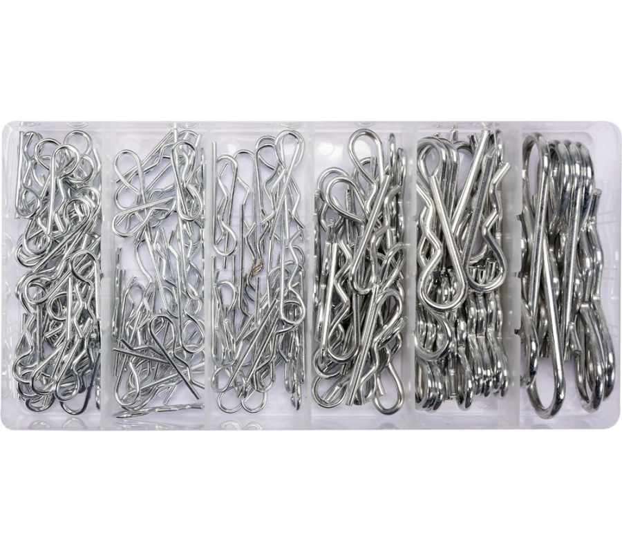 150 PCS SPRING SPLIT PINS ASSORTMENT (YT-06883)