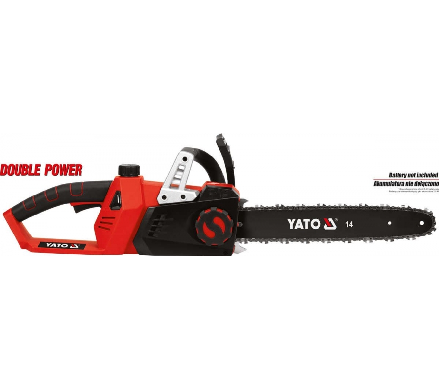 CORDLESS CHAINSAW 14′′36V=2 X 18V BODY (YT-82813)