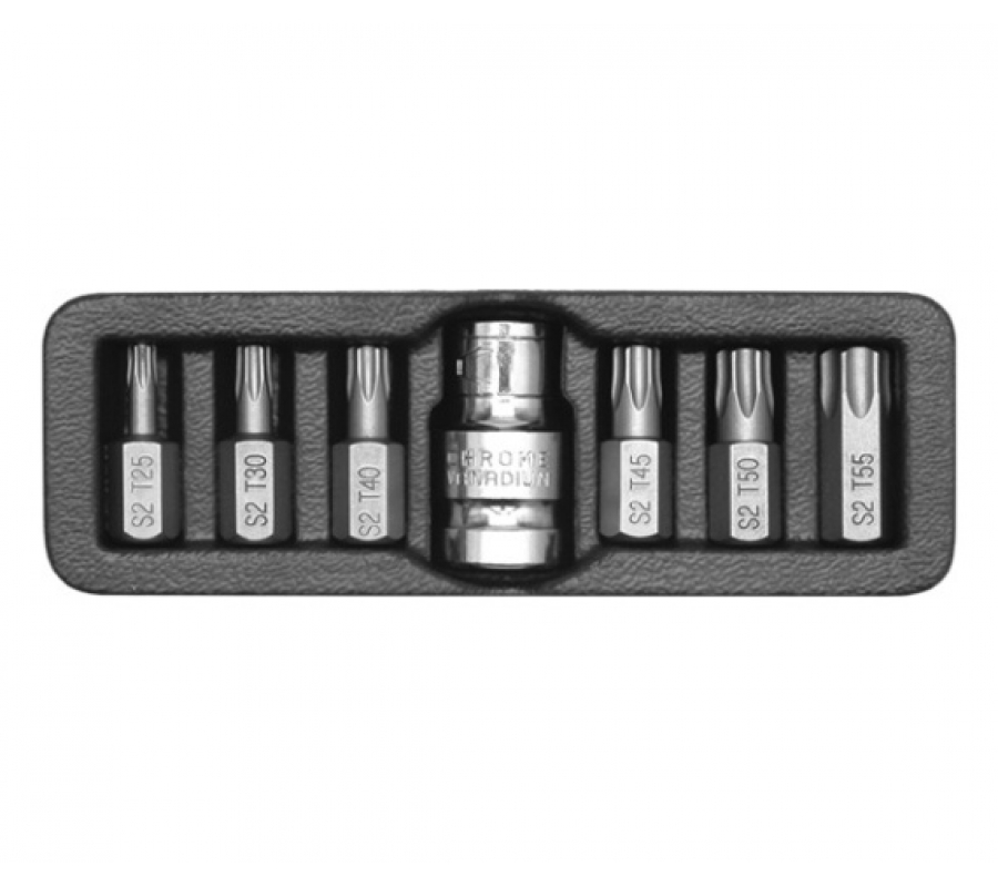 SCREWDRIVER BIT SET /TORX/ 7PCS (YT-0410)