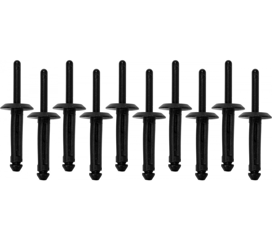 PLASTIC BLIND RIVETS 6.6x17.2MM 10PCS (YT-35983)