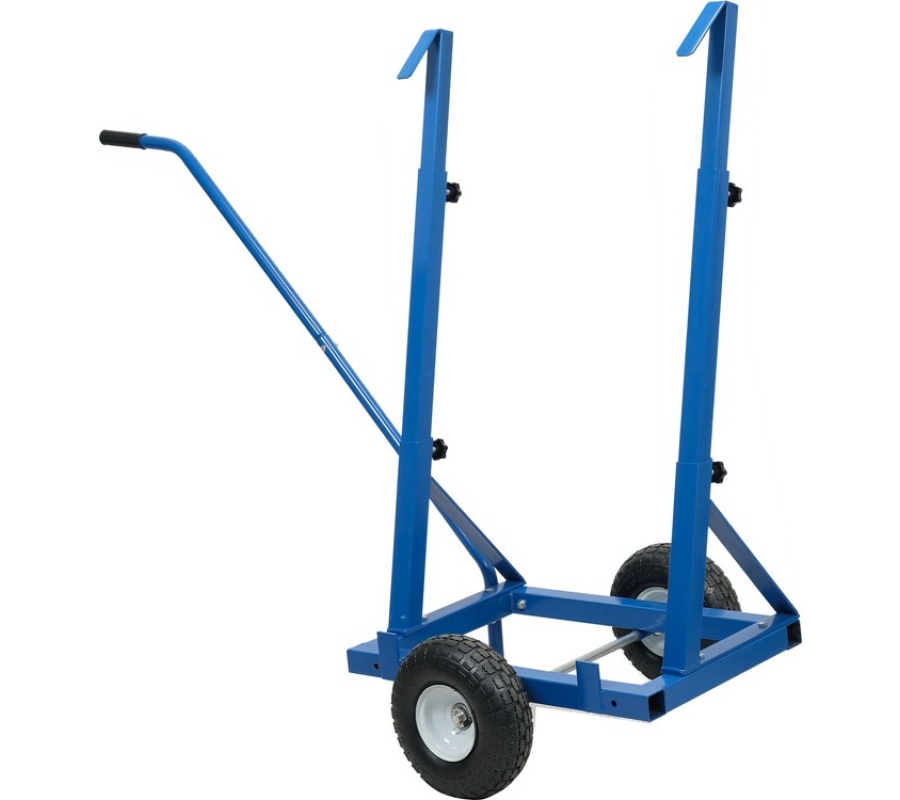 A two-wheeled trolley designed for transporting large plates | 200 kg (YT-37434)
