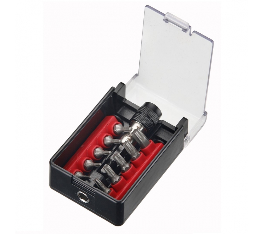 Набор бит-звёздочек 11 пр. 1/4" Force (21113)