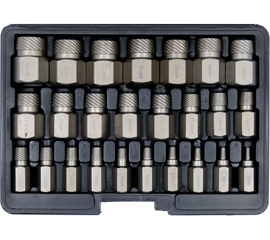 25 PCS SCREW EXTRACTOR SET (YT-06034)
