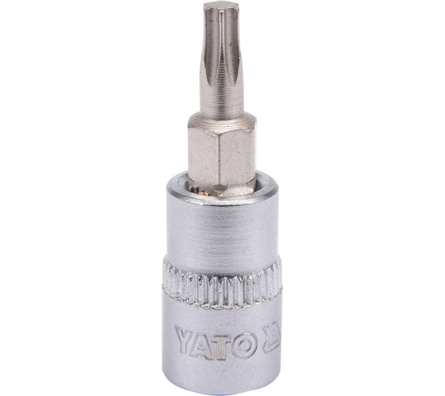 Bit Socket | 6.3 mm (1/4") Drive | T-Star (for Torx) T20 (YT-04304)