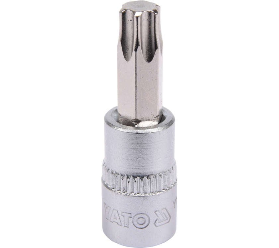 Головка торцевая с вставкой TORX 1/4" T40 L37мм (YT-04307)