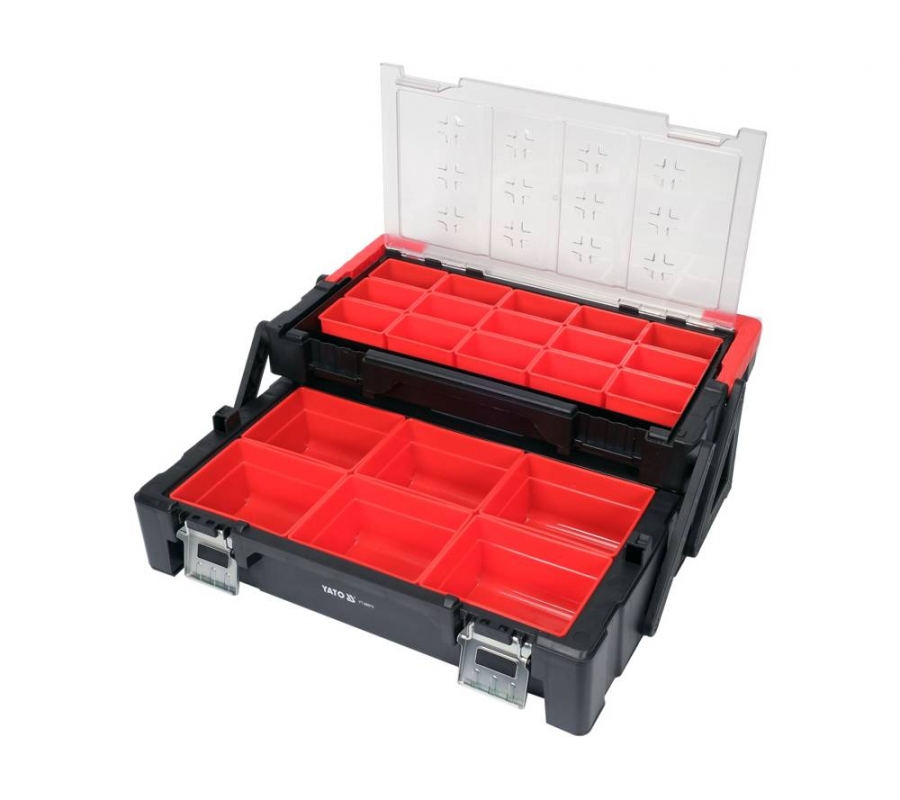 FOLDING TOOL BOX 560 X 305 X 165 (YT-08970)