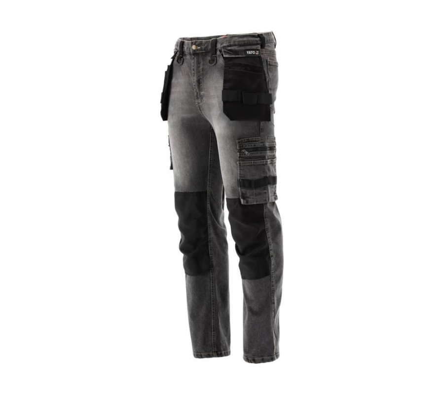 Брюки STRETCH JEANS STEEL GREY раз.XL (YT-79064)