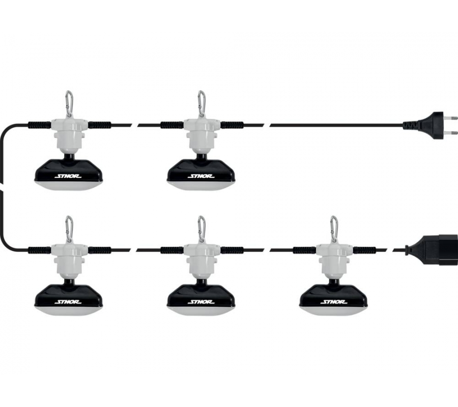 STRING LIGHT SET 5X900LM, 15,4M (82863)