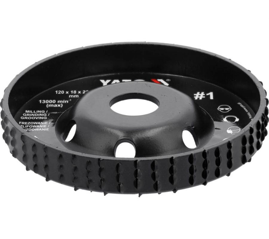 MILLING RASP WHEEL FOR ANGLE GRINDERS (YT-59184)