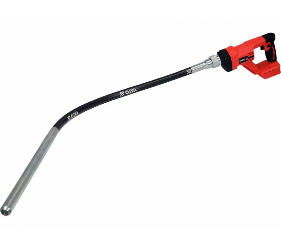 CORDLESS CONCRETE VIBRATOR 18V + SHAFT (YT-82604)