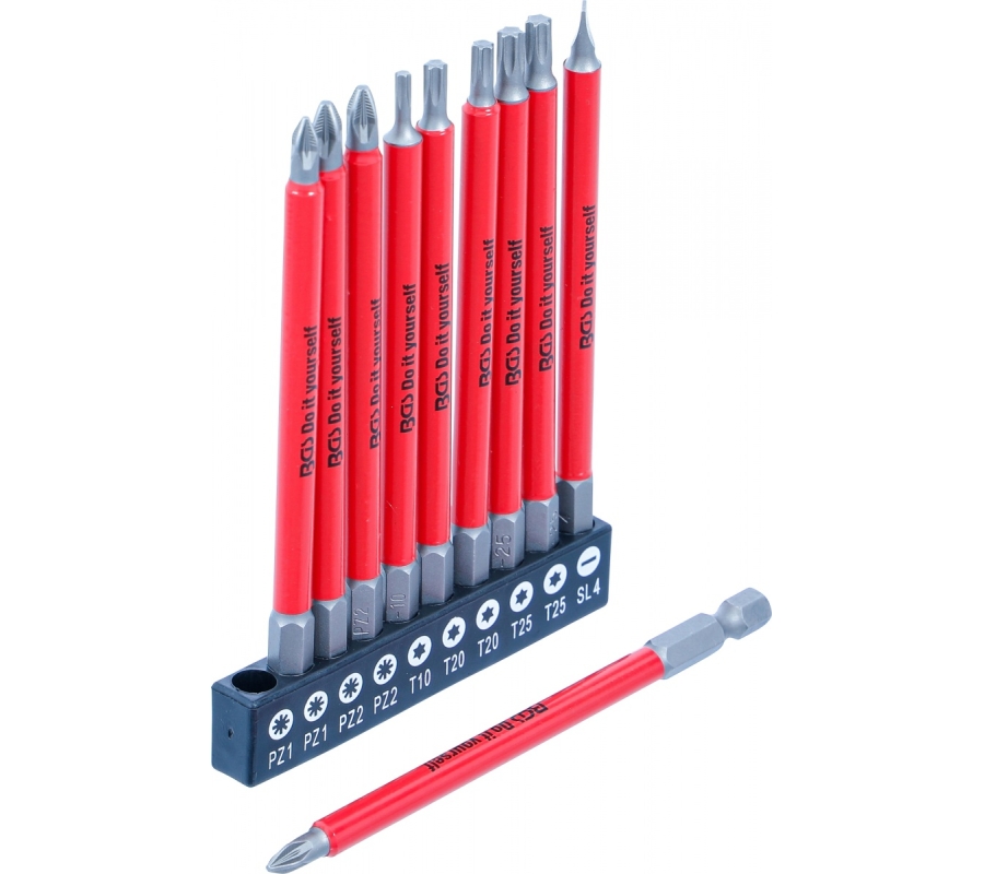 Anti-Slip Bit Set | magnetic | 110 mm | 10 pcs. (20812)
