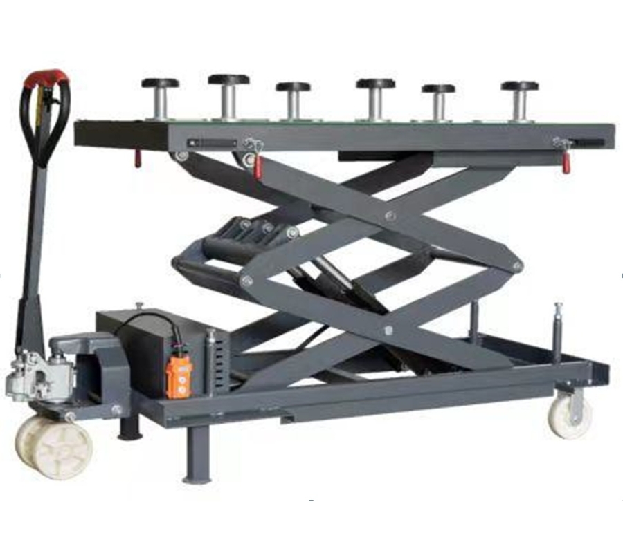 New energy vehicle battery disassembly and lifting platform vehicle (H2100)