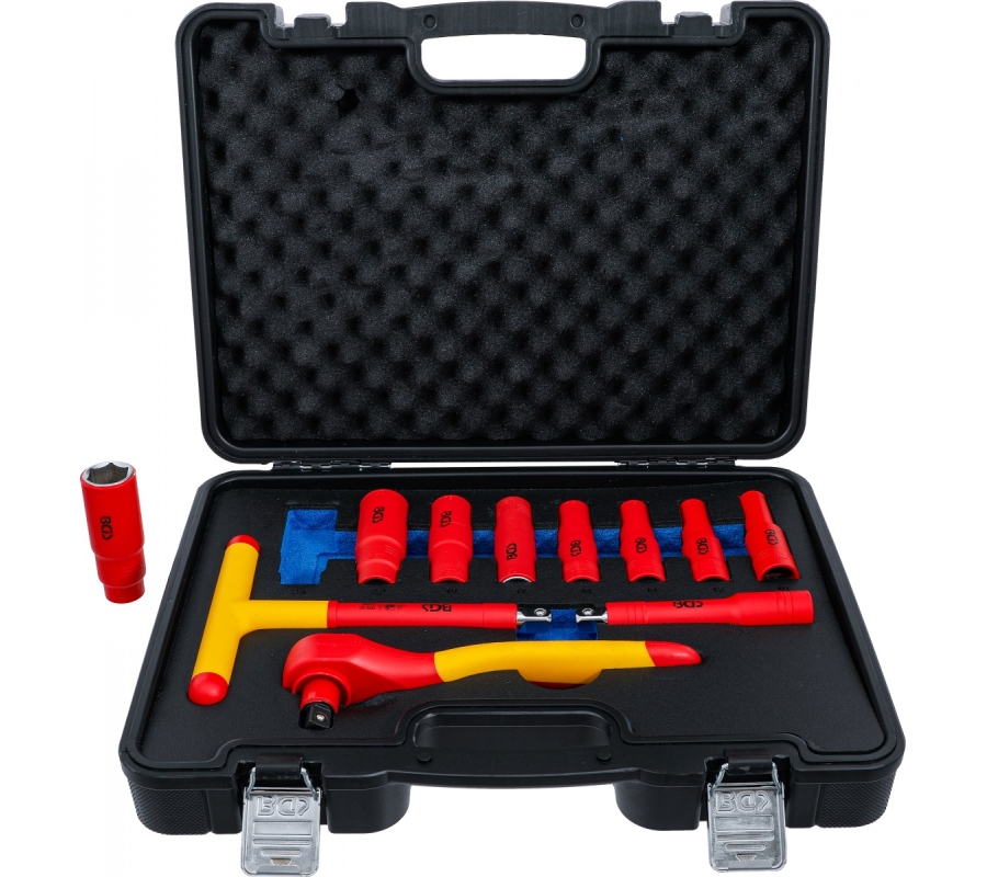 VDE Socket Set | 12.5 mm (1/2") Drive | 10 - 24 mm | 11 pcs. (7145)