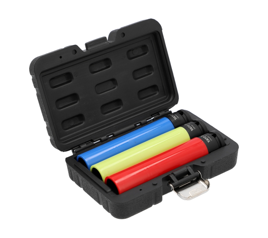 DRIVE EXTRA LONG WHEEL NUT SOCKET SET (YT-10565)