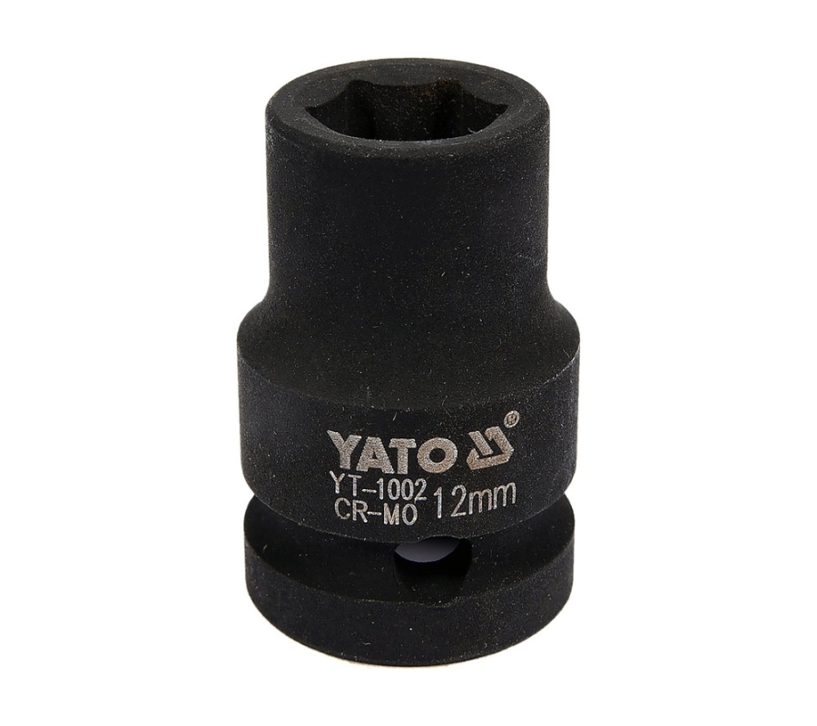 Головка торцевая ударная 1/2" 12мм (YT-1002)