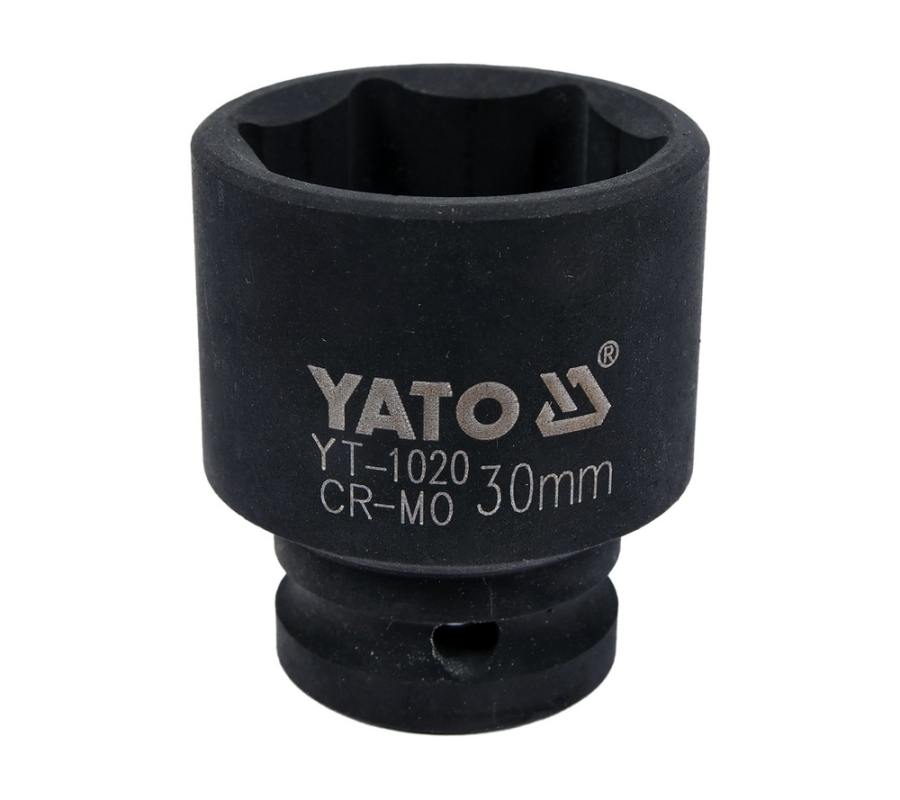 Головка торцевая ударная 1/2" 30мм (YT-1020)