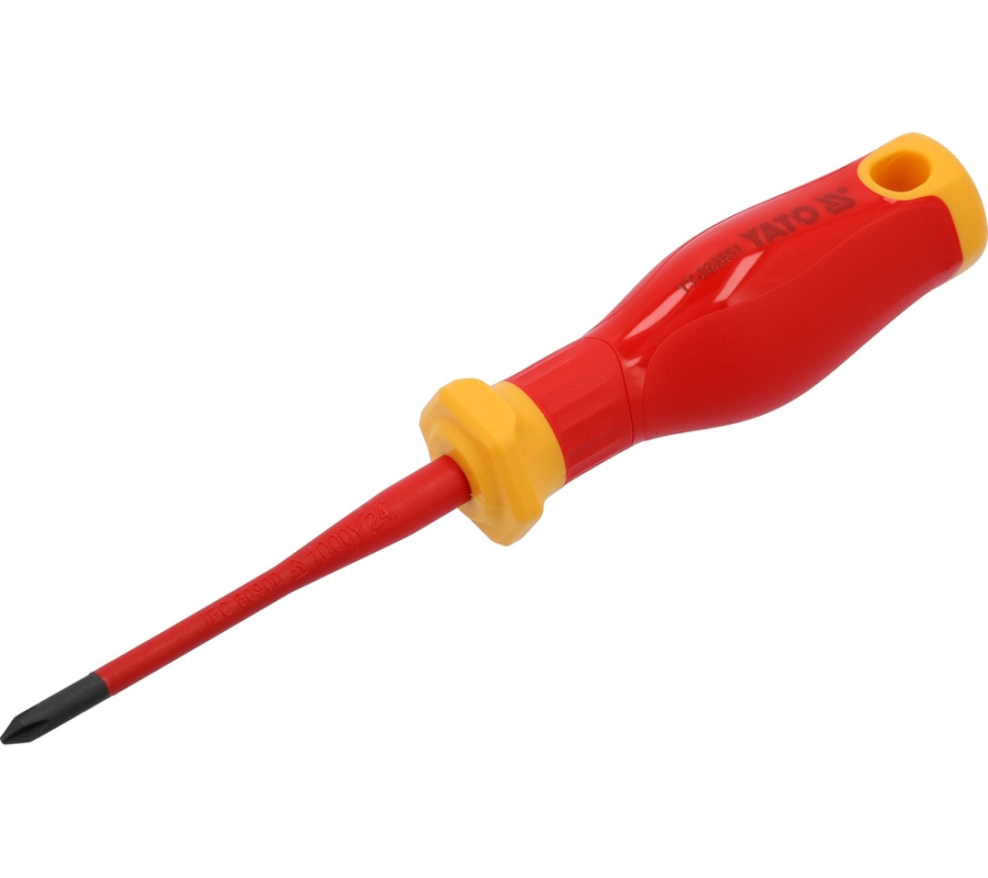 EXTRA SLIM INSUL. SCREWDRIVER PH1X80MM (YT-282651)