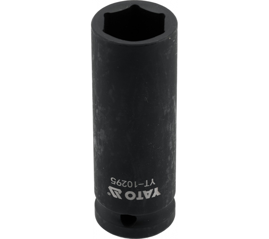 Galvutė smūginė šešiakampė ilga | 12,5 mm (1/2") | 19 mm (YT-10295)