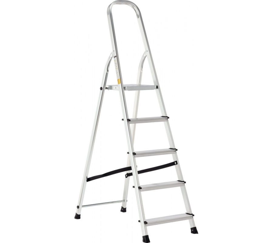 Kopėčios 5 pakopų | aliuminis | 171 cm (17741)