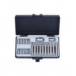 1/2''+3/8'' STAR tamperproof bit set 22pc. (4222)