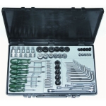 Набор инструментов 65 пр. 1/4" 3/8 1/2" Force (4651)