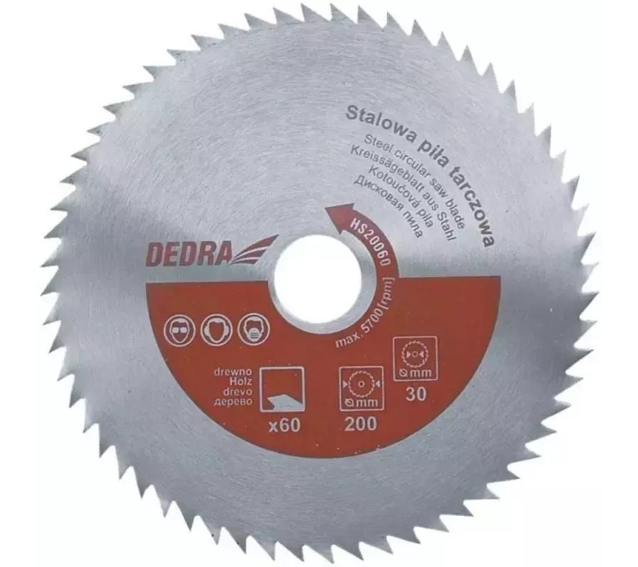 Diskinis pjuklas medžiui 80d. 400x30mm (HS40080)
