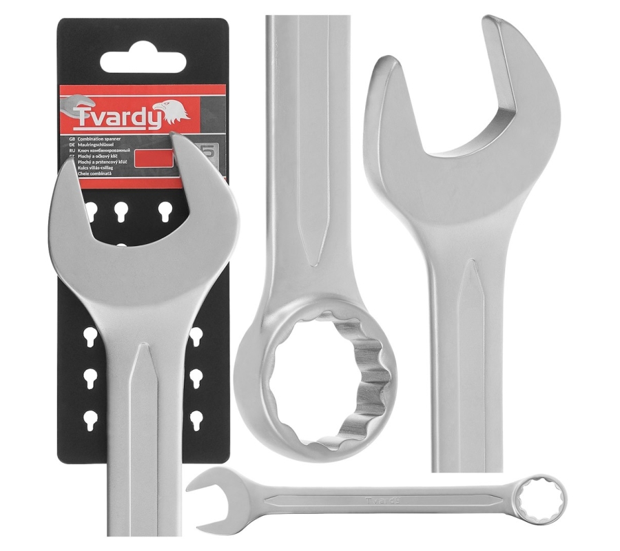 Combination Wrench 36 mm, Matt Finish, CRV-CS, DIN 3113A (T00636)