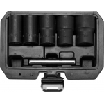 Screw extractor set | 17/19/21/23/27 mm | 5 pcs. (YT-06032)