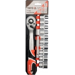 SOCKET SET 1/2" 12PCS. (YT-38821)
