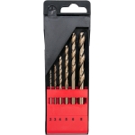 CO-HSS twist Drill Bit Set 6 pcs 2-8 mm (YT-41602)