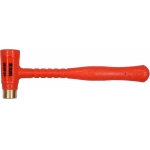 DEAD BLOW HAMMER WITH BRASS TIP | 792 g | Ø 32 mm (YT-46191)