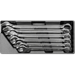 PVC TRAY WITH 6PCS COMB.SPANNERS 22-32 (YT-5532)