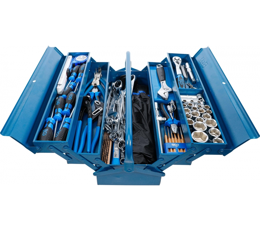 Metal Tool Box incl. Tool Assortment | 137 pcs. (3340)