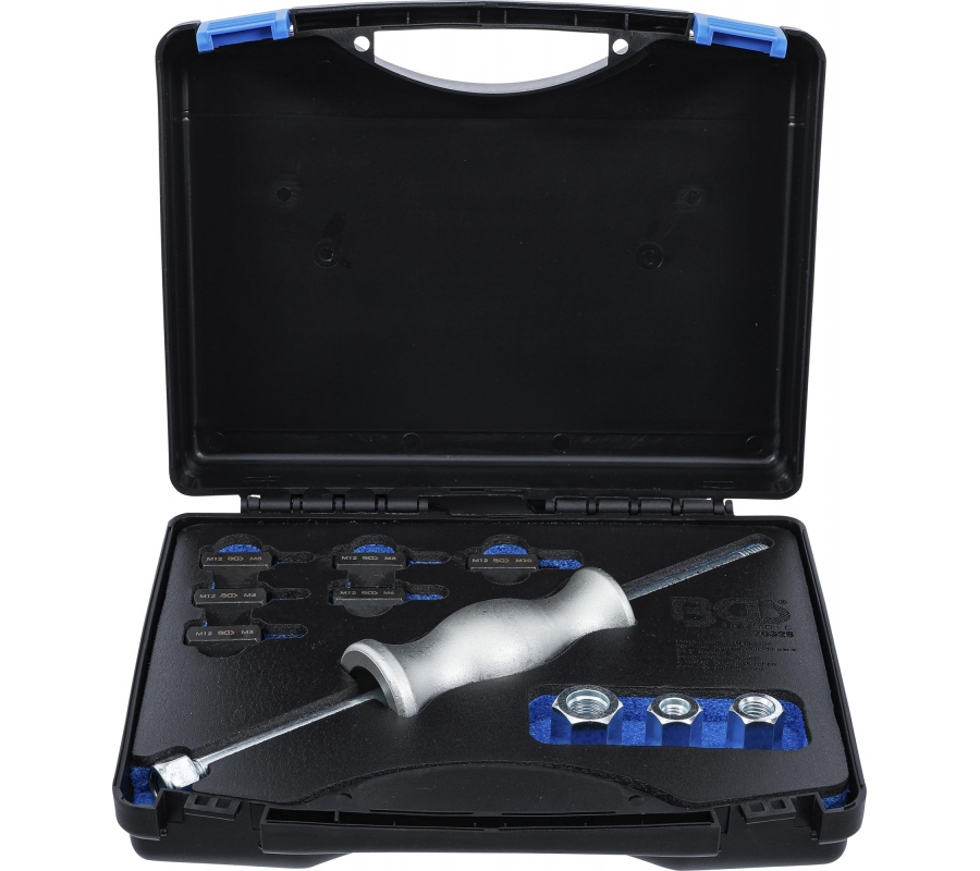 Sliding Hammer Set | with Thread Adaptors | 12 pcs (70325)