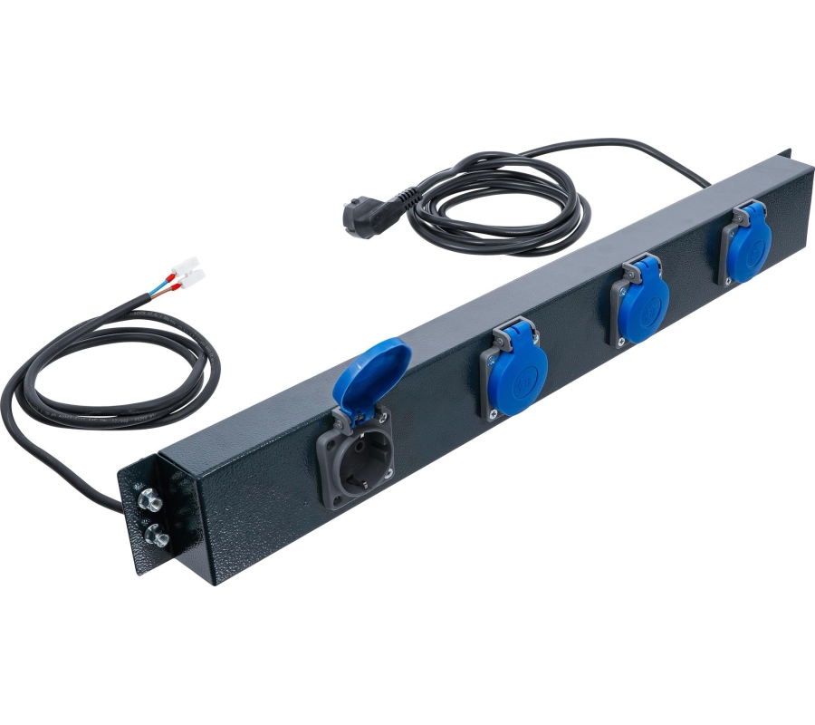 Power Supply Outlet Panel | 4 socket outlets | for Storage System Combination (80190)