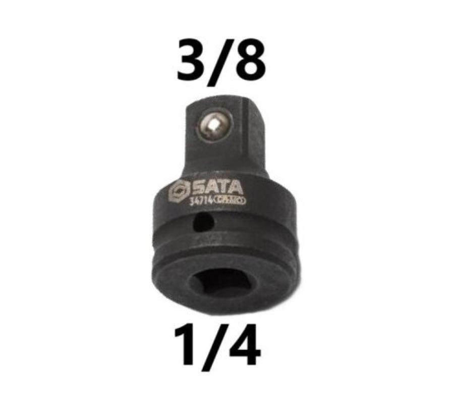 Adapteris smūginis 1/4'' - 3/8'' (ST34714SC)