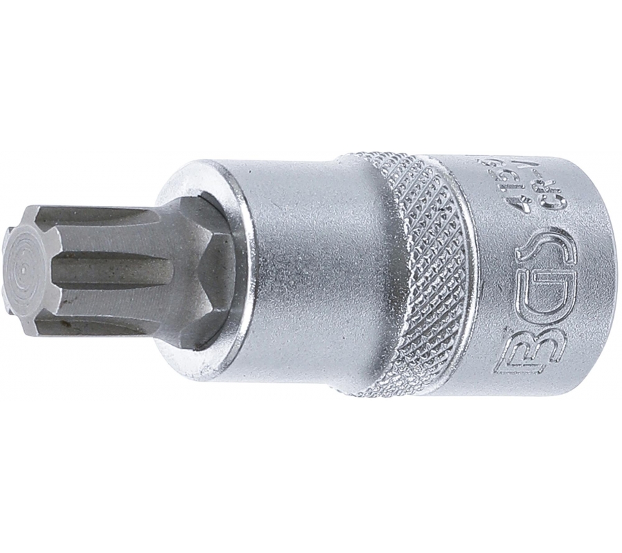 Bit Socket | 12.5 mm (1/2") Drive | Spline (for Ribe) M12 (4156)