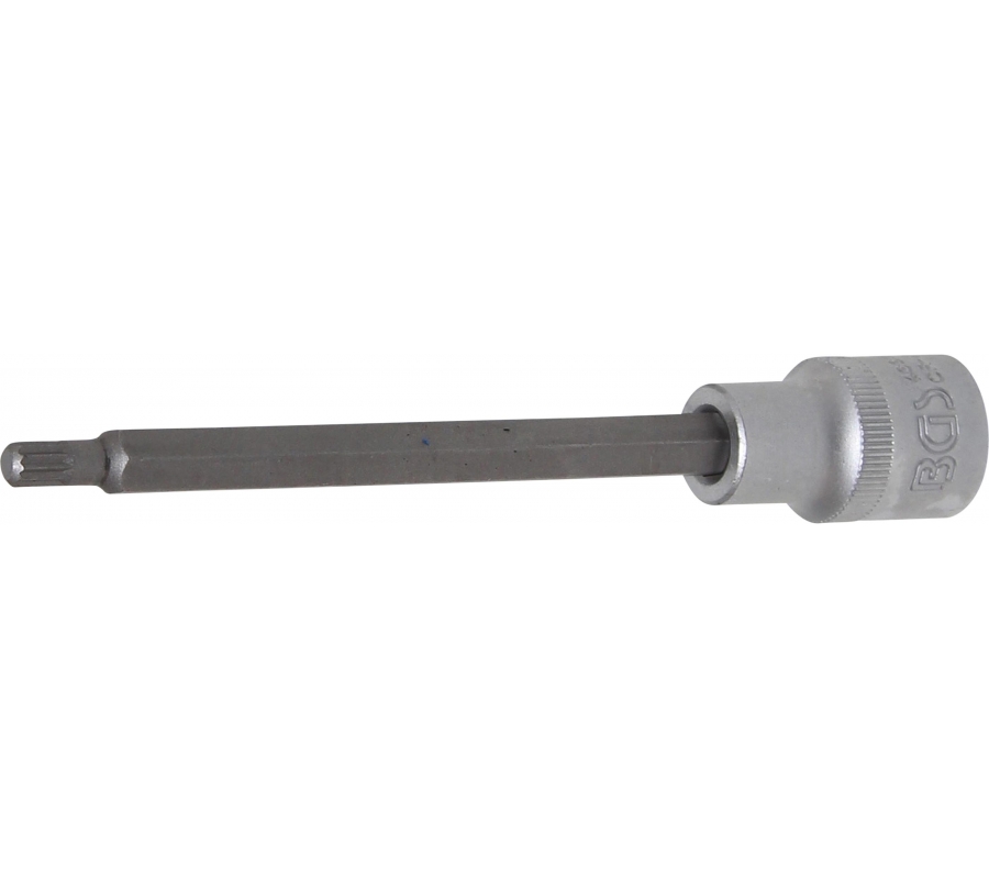 Bit Socket | length 140 mm | 12.5 mm (1/2") Drive | Spline (for XZN) | M6 (4331)