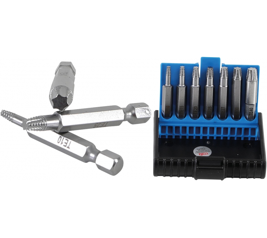 Набор отверток | для поврежденных T-Star (для Torx) T10 - T40 | 7 шт. (5284)